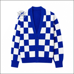 Cardigan pour femmes, nouveau design Zeta Phi Beta, col en V, manches longues, broderie, tricot plat décontracté, hiver - Product Image 4
