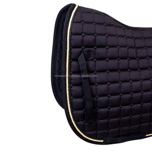 Meilleur tapis de selle MH pour dressage, mélange de laine, compétition de saut d'obstacles, entraînement, respirant, emballage personnalisé, tapis anglais professionnel - Product Image 2