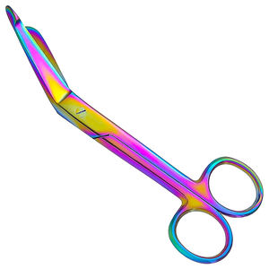 Ciseaux à pansements manuels multicolores en acier inoxydable, ciseaux médicaux pour traumatismes, ciseaux EMT, premiers secours, chirurgie, infirmière, équipement d'hôpital et de clinique - Product Image 1