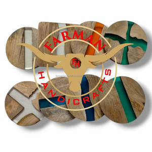 High and Best Quality of <b>Epoxy</b> <b>Resin</b> and Wooden coaster at Wholesale <b>price</b> - Product Image 2