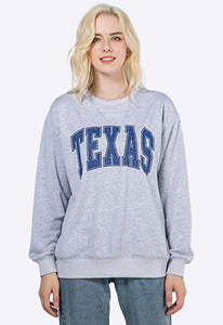 Sudadera de Moda para Mujer, Oversize, con Cuello Alto de Cristal, Forrada, Transpirable, Ecológica, Estilo Casual Urbano, Manga Larga - Product Image 3