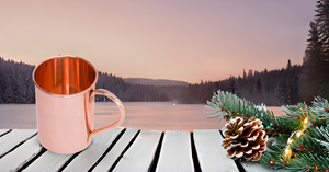 <b>Large</b> Copper Blank Moscow Mule Mug Handmade Pure Copper Moscow Mule Mug Coffee Beer Drinking Mug Hot Selling Creative <b>Cup</b> - Product Image 3