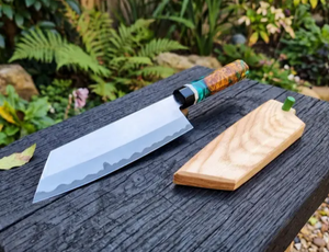 2026 Luxury Handmade Carbon Steel Chef <b>Knife</b> Full Tang Resin Handle <b>Kitchen</b> <b>Knife</b> Factory Supplier - Product Image 1