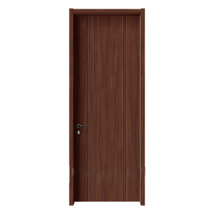 Waterproof HeatProof WPC Interior Door Wood Plastic Composite Eco Friendly Hollow Core Door with <b>Frame</b> Interior Home Use Toilet - Product Image 4