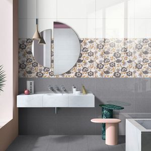 Azulejo de Pared Cerámico Blanco Brillante de 300x600, Ideal para Interiores de Oficinas Modernas y Áreas Comerciales de Alto Tráfico - Product Image 1