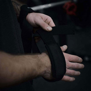 Lightweight Premium Quality Anti Slip Breathable Neoprene <b>Lifting</b> <b>Straps</b> <b>for</b> Weightlifting Bodybuilding Training Professional - Product Image 5