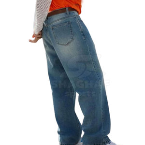 Pantalon baggy en tissu doux, coupe ample, style quotidien, facile à porter, léger - Product Image 5