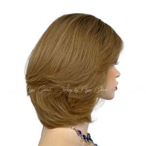 Perruque 13x4 HD transparente en cheveux humains vierges Remy 100%, densité 180%, pré-épilée, ondulation soyeuse droite, trame simple - Product Image 5