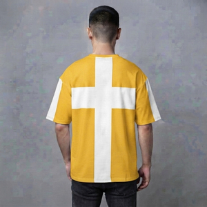 High Quality 220gsm Cotton Blank <b>Plain</b> <b>Tshirt</b> Custom 3D Printing Plus Size Men's T-Shirts Oversized Heavyweight T Shirt - Product Image 2