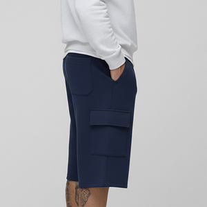 Pantalones Cortos Personalizados para Hombre, de Algodón, Casuales, Ligeros, para Verano, Estilo Urbano, Fabricante y Proveedor OEM - Product Image 5