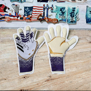 Gants de gardien de but pour jeunes et adultes, paume en latex respirante, entraînement de football, match, haute adhérence - Product Image 3