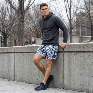 Custom Logo <b>Men's</b> Swim Shorts 100% Polyester | Nylon Running Beach Shorts Mesh Summer Sports <b>Trunks</b> - Product Image 1