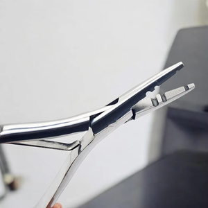 High Micro <b>Bead</b> Application Hair <b>Extension</b> Tool Stainless Steel Plier Low MOQ Cheap Prices Hair <b>Extension</b> Pliers - Product Image 5