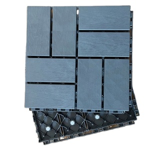 Baldosas de Plástico Encajables para Exteriores, Antideslizantes, Económicas, Impermeables, de PP, para Balcón - Product Image 2