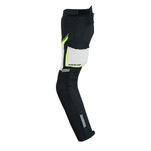 Pantalon de moto protecteur en tissu, résistant aux abrasions et équipé d'une protection CE niveau 1. - Product Image 5