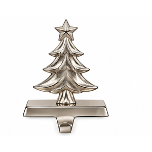 Soporte para Calcetines de Navidad de Metal Plateado de la Mejor Calidad, Gancho para Colgar Calcetines en la Chimenea con Peso para Decoraciones, Venta al por Mayor - Product Image 1