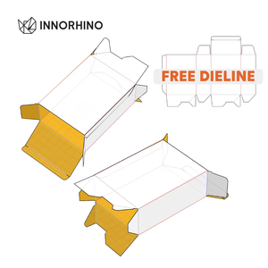 Custom Printed Cosmetic Folding Carton <b>Box</b> for Retail Packaging with Auto <b>Lock</b> Bottom - Product Image 3