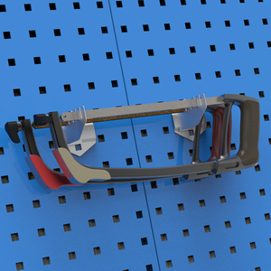 Pan Type Square Hole Hardware Saw Blade <b>Hook</b> Tool <b>Wall</b> Display Rack <b>Hook</b> - Product Image 1