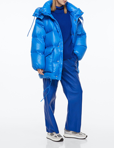 New Arrival Men Plus Size Print Soft Shell Zipper Puffer Jacket Casual Waterproof Breathable Thick Winter Long Sleeve - Product Image 1