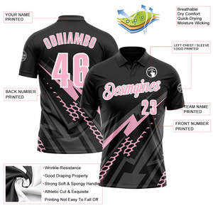 Camiseta de Béisbol Personalizada, Fabricante OEM ODM, Proveedor, Fábrica, Venta al Por Mayor, Uniforme de Equipo Sublimado, Ropa Deportiva con Logotipo Personalizado - Product Image 3