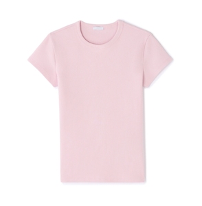 Camiseta de manga corta personalizable para niñas, color sólido, 100% algodón, alta calidad, transpirable, ropa informal de verano para niñas - Product Image 5