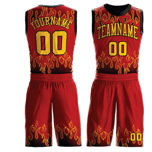 Uniforme de Baloncesto Personalizado de Poliéster de Alta Calidad, Ropa de Entrenamiento Transpirable, Uniforme Sublimado para Deportes - Product Image 1