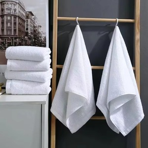 Serviette de toilette en coton doux et respirant, qualité supérieure, séchage rapide, écologique, personnalisable, couleur unie, vente en gros - Product Image 2