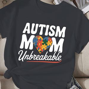 Camiseta cómoda para mujer Autism Mom Unbreakable - Product Image 2