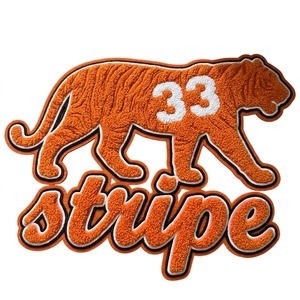 Chenille Fabric Dancer Elephant Iron-On Sorority Embroidered Applique Embroidery Patches <b>Jacket</b> - Product Image 4