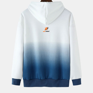 Sweat à capuche personnalisé en coton épais de luxe, style hip-hop, coupe ample, épaules tombantes, pour homme - Product Image 6