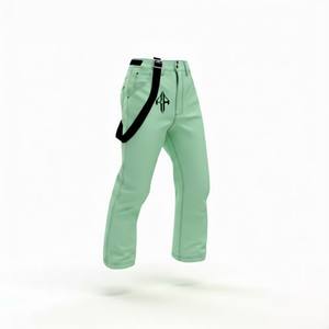 Pantalones de Esquí para Hombre de Alta Calidad, 100% Poliéster, Teñido Liso, Cierre de Gancho y Bucle, Impermeables, 240g 10,000mm, Personalizados RIVIAN - Product Image 4