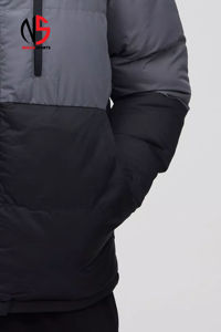 Chaqueta Acolchada con Cierre para Hombre, Personalizada con Logotipo, Tejido Transpirable de Secado Rápido, Chaqueta Casual de Invierno - Product Image 4