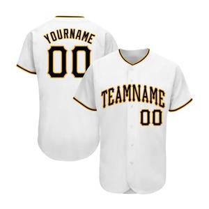 Maillots de baseball et de softball personnalisés Tissu respirant à séchage rapide de qualité supérieure Tailles plus grandes Design cousu par transfert thermique - Product Image 1