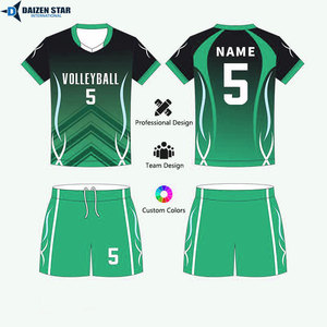 OEM Volleyball Uniforms Men Women Custom Printed Team Jersey Set Moisture Wicking Sportswear - Product Image 6