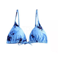 Bikini de plage pour femme, fabriqué au Pakistan, de haute qualité, avec logo sur le devant, 2 pièces, taille haute, décolleté en V profond, tissu respirant à séchage rapide