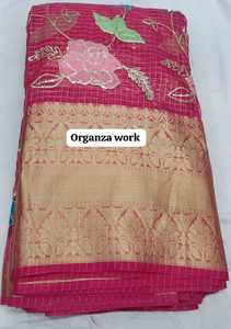 Tela ligera de organza suave, perfecta para prendas nupciales exquisitas, ideal para disfraces o kurtis. - Product Image 3