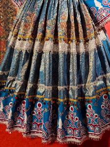 Custom Sizes Logo LOW MOQ Afghani Dress For <b>Wedding</b> Breathable Indian Banarsi Style Afghan Kuchi Party Dresses Floor-Length 2026 - Product Image 3
