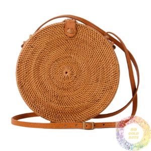 Sac fourre-tout en rotin fait main, sac à main en paille naturelle tressée, sac de voyage, sac de shopping, sac de pique-nique, sac de plage, accessoire décontracté pour femme - Product Image 5
