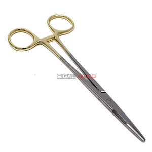 ที่จับเข็มแบบแมนนวล Olsen Hegar ด้ามทอง ขนาด 5.5 นิ้ว อุปกรณ์ผ่าตัดตาคุณภาพพรีเมียม พร้อมหัวทังสเตนคาร์ไบด์ ได้รับมาตรฐาน CE - Product Image 2