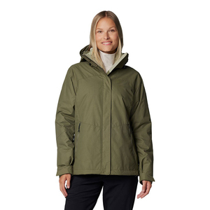 <b>Women</b> Casual Raincoat <b>Jacket</b> Waterproof Wind Resistant <b>Lightweight</b> <b>Hooded</b> Outdoor Travel Windbreaker Custom OEM Private Label - Product Image 1
