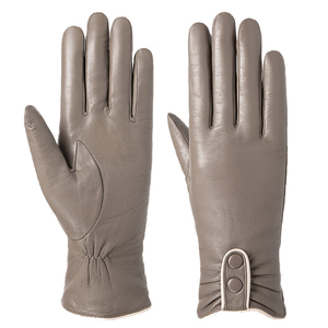 2026 New Arrival Winter Casual Leather <b>Gloves</b> Pakistan Cotton Lining Thermal Cycling Outdoor Keeping Warm Fully Customized - Product Image 4