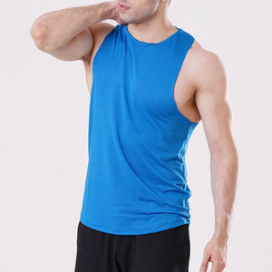 Hot Sale <b>Stringer</b> Longline Loose Design Solid Color Side Off Cut Design Stretchable Material Tank Top Summer Wear Knitted - Product Image 1
