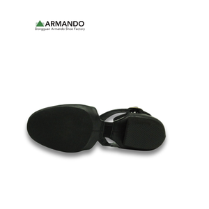 Chaussures de danse en cuir à bride en T style grec, à talon bas, pour la pratique, le ballet, le théâtre et l'enseignement, avec logo personnalisé - Product Image 5