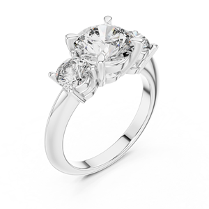 Factory Wholesale 925 Sterling Silver Moissanite <b>Diamond</b> <b>Ring</b> Custom Engagement Wedding Jewelry Manufacturer OEM Supplier - Product Image 4