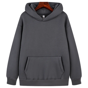 Sudadera con Capucha de Invierno para Hombre y Mujer, Cálida, con Forro Polar, Logotipo Personalizado, Gruesa, a la Moda, con Bordado, Impresión Digital, de Poliéster y Algodón, de Alta Calidad, Informal - Product Image 1