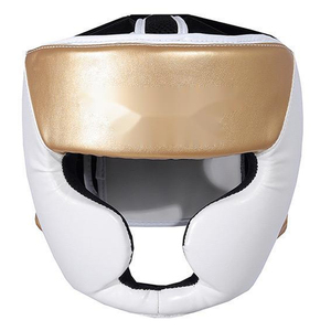 Protector de Cabeza para Entrenamiento de MMA, Protector de Cabeza Profesional para Karate, Casco para Competiciones de Taekwondo, Tamaño Ajustable - Product Image 1