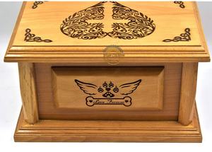 Urne en bois de vente chaude, urnes professionnelles en bois pour les cendres humaines adultes, urnes funéraires parfaites pour les maisons funéraires par AYAANS - Product Image 5