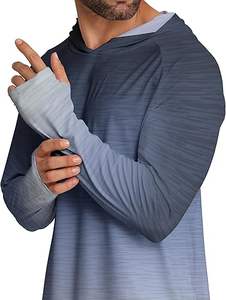 Camisetas de Pesca de Manga Larga con Capucha para Hombre, Protección Solar UPF 50+ UV, Absorción de Humedad, Alta Calidad - Product Image 3