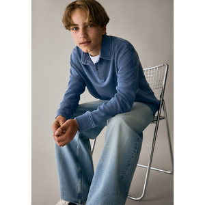 Pantalon décontracté déchiré pour homme FIVE THREADS IMPEX, coupe ample, effet usé, en polyester/coton - Product Image 4