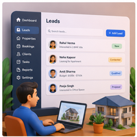 Plataforma Completa de Gestión de Propiedades y CRM Inmobiliario Empresarial, Análisis de Reservas, Compatible con Android, MAC y Linux, Stock Disponible